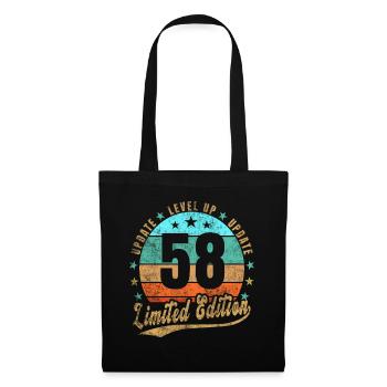 Update Level Up 58 Years Limited Edition Retro - Tote Bag - black - Front