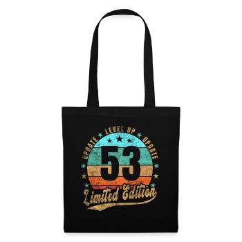 Update Level Up 53 Years Limited Edition Retro - Tote Bag - black - Front
