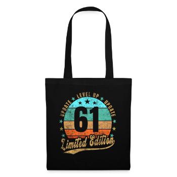 Update Level Up 61 Years Limited Edition Retro - Tote Bag - black - Front