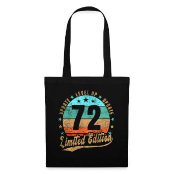 Update Level Up 72 Years Limited Edition Retro - Tote Bag - black - Front
