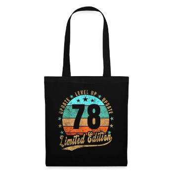 Update Level Up 78 Years Limited Edition Retro - Tote Bag - black - Front