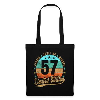 Update Level Up 57 Years Limited Edition Retro - Tote Bag - black - Front