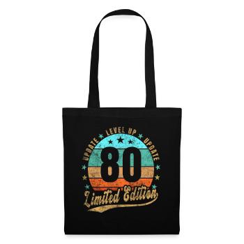 Mise à jour Level Up 80 Years Limited Edition Retro - Sac en tissu - noir - Devant