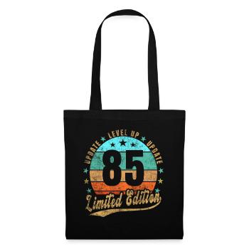 Mise à jour Level Up 85 Ans Édition Limitée Rétro - Sac en tissu - noir - Devant