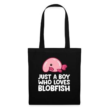 Just a Boy Who Loves Blobfish - Tote Bag - black - Front