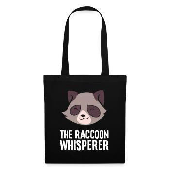 Le chuchoteur de raton laveur Cher raton laveur - Sac en tissu - noir - Devant