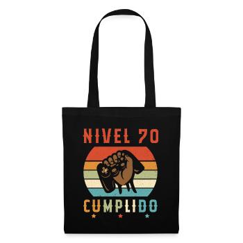 Niveau 70 Complete - Sac en tissu - noir - Devant