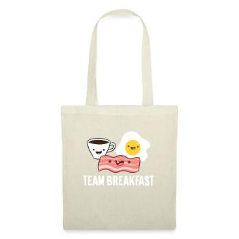 Team Breakfast Love Bacon Eggs And Coffee - Tote Bag - nature - Front