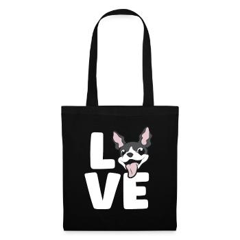 Boston Terrier Dog Owner Love Boston Terriers - Tote Bag - black - Front