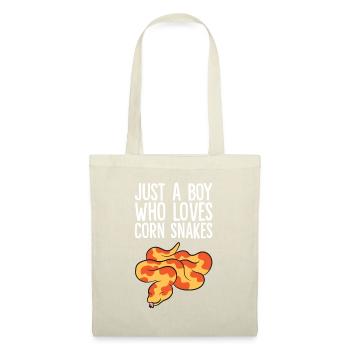 Juste un garçon qui aime les serpents de maïs - Sac en tissu - nature - Devant