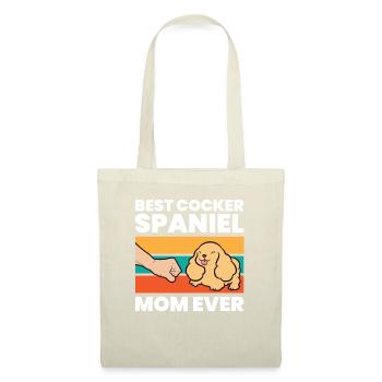 Meilleure maman Cocker Spaniel de tous les temps - Sac en tissu - nature - Devant