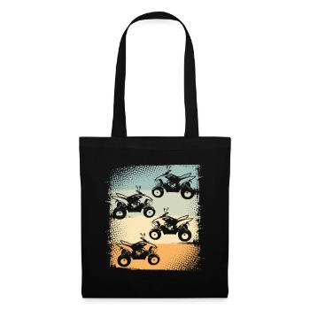 Quad VTT Tout-terrain Quad Riders - Sac en tissu - noir - Devant