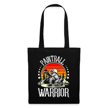 Paintball - Sac en tissu - noir - Devant