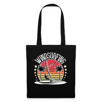 Windsurfing Windsurfer Windsurf - Tote Bag - black - Front