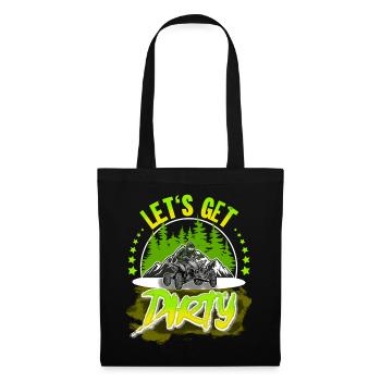 Quad VTT Tout-terrain Quad Riders - Sac en tissu - noir - Devant