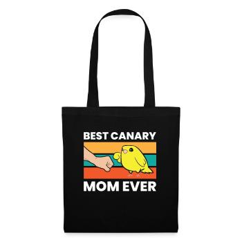 Meilleure mère canarienne de tous les temps - Sac en tissu - noir - Devant