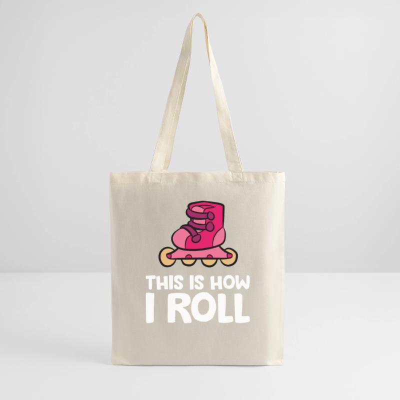 Inline Skating Rollerblading This Is How I Roll Tote Bag