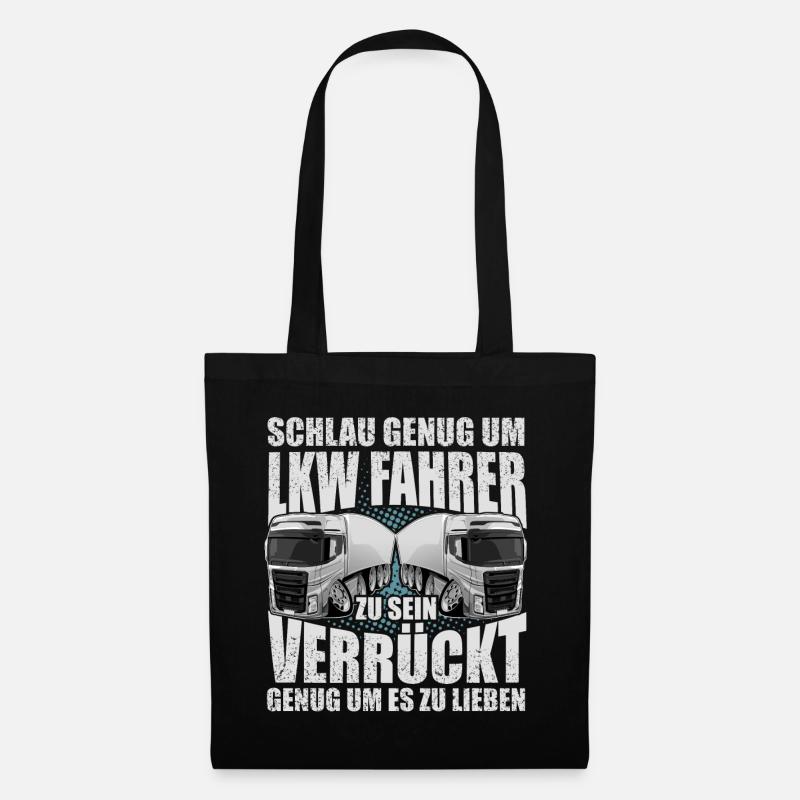LKW Fahrer - Stoffbeutel - Schwarz