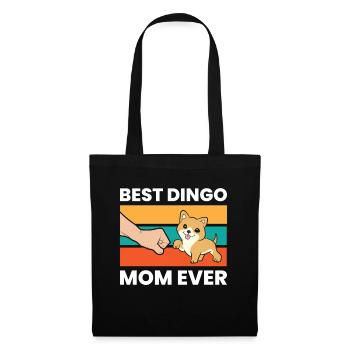 Australian Dingo Dog Mama Best Dingo Mom Ever - Tote Bag - black - Front