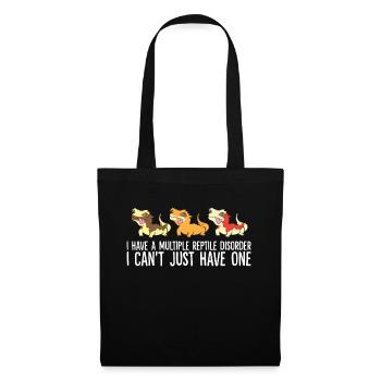 I Have Multiple Reptile Disorder I Can't Just - Tote Bag - black - Front