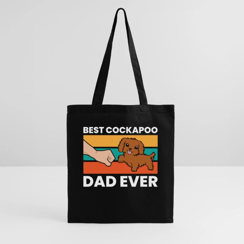 Best Cockapoo Dad Ever Pet Cockapoo Dog Tote Bag