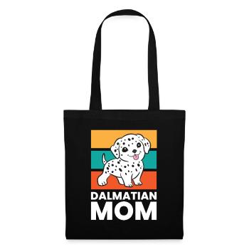 Dalmatian Dog Mama Dalmatian Mom - Tote Bag - black - Front