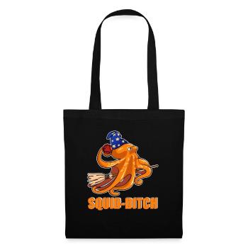 Squid-Ditch Magic Halloween Treat Colorful Octopus - Stoffbeutel - Schwarz - Vorne