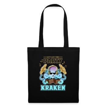 Let's Get This Party Kraken Maestro Melodious - Stoffbeutel - Schwarz - Vorne