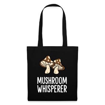 Mushroom Hunter Foraging Mycology Mushroom - Tote Bag - black - Front