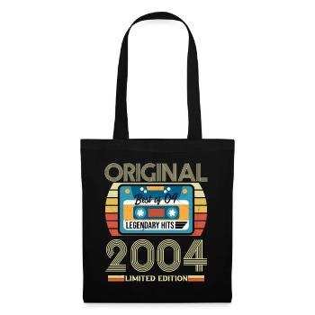 Vintage Geburtstagsgeschenk 2004 Limited Edition - Stoffbeutel - Schwarz - Vorne