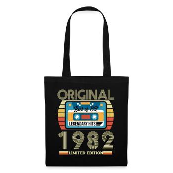 Vintage Birthday Gift 1982 Limited Edition - Tote Bag - black - Front