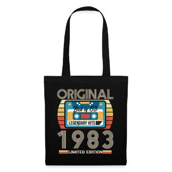 Vintage Birthday Gift 1983 Limited Edition - Tote Bag - black - Front