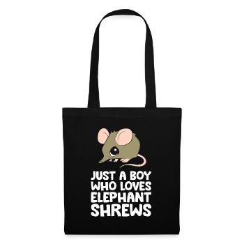 Just a Boy Who Loves Elephant Shrews - Tote Bag - black - Front