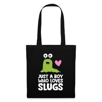 Just a Boy Who Loves Slugs - Tote Bag - black - Front