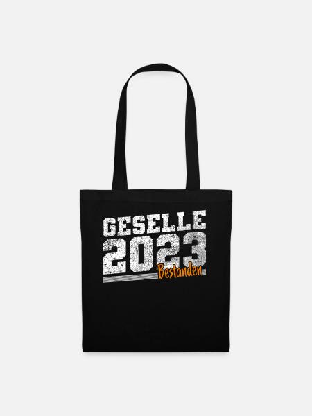 Geselle 2023 Gesellenprüfung - Stoffbeutel - Schwarz