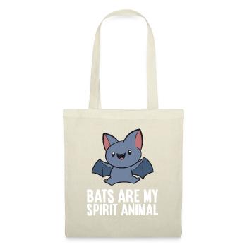 Les chauves-souris sont mon animal d’âme - Sac en tissu - nature - Devant