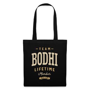 Team Bodhi Nom personnalisé du membre à vie - Sac en tissu - noir - Devant