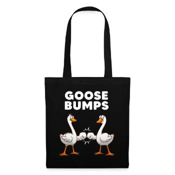 Funny Goose Design For Men Women Geese Duck Animal - Tote Bag - black - Front