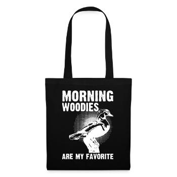 Les Woodies du matin de la chasse au canard drôle sont mes préférés - Sac en tissu - noir - Devant