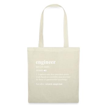 Engineer Definition Funny Engineering Mechanical C - Tote Bag - nature - Front