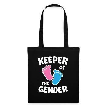 Gardien du sexe Grossesse Sexe Révéler - Sac en tissu - noir - Devant