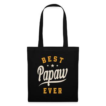 Best Papaw Ever - Dad Grandpa - Tote Bag - black - Front