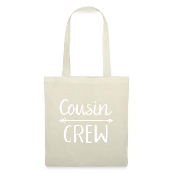 Cousin Crew - Stoffbeutel - Natur - Vorne