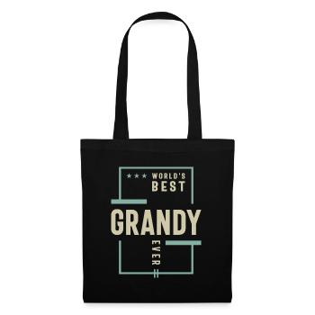 World's Best Grandy Ever - Dad and Grandpa - Tote Bag - black - Front