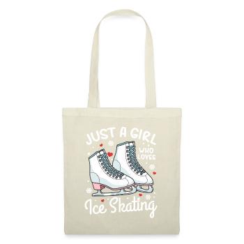 Ice Skating Figure Skating Just a Girl Who Loves I - Tote Bag - nature - Front