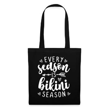 Every season is bikini season Outfit Bikini day Su - Tote Bag - black - Front