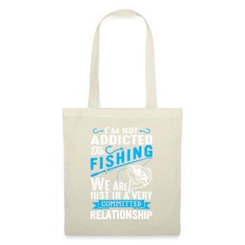 Addicted to fishing - fish tee for fishermen - Tote Bag - nature - Front
