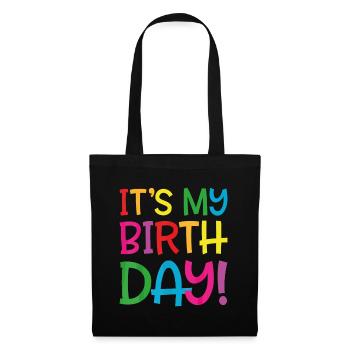 It's my birthday - Tote Bag - black - Front