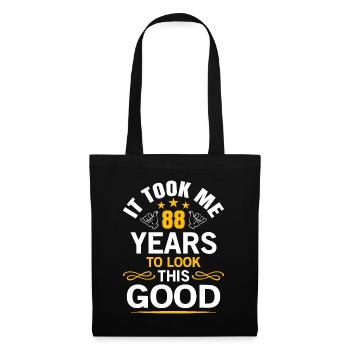 88th Birthday design Took Me 88 Years Old Birthday - Tote Bag - black - Front