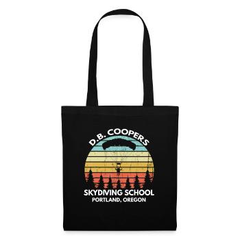 D. B. Coopers Skydiving School Portland, Oregon Fu - Tote Bag - black - Front